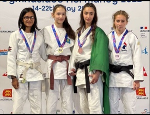 - Франциядағы Дүниежүзілік жазғы гимназияда ойындарындағы дзюдодан спортшыларының нәтижелері